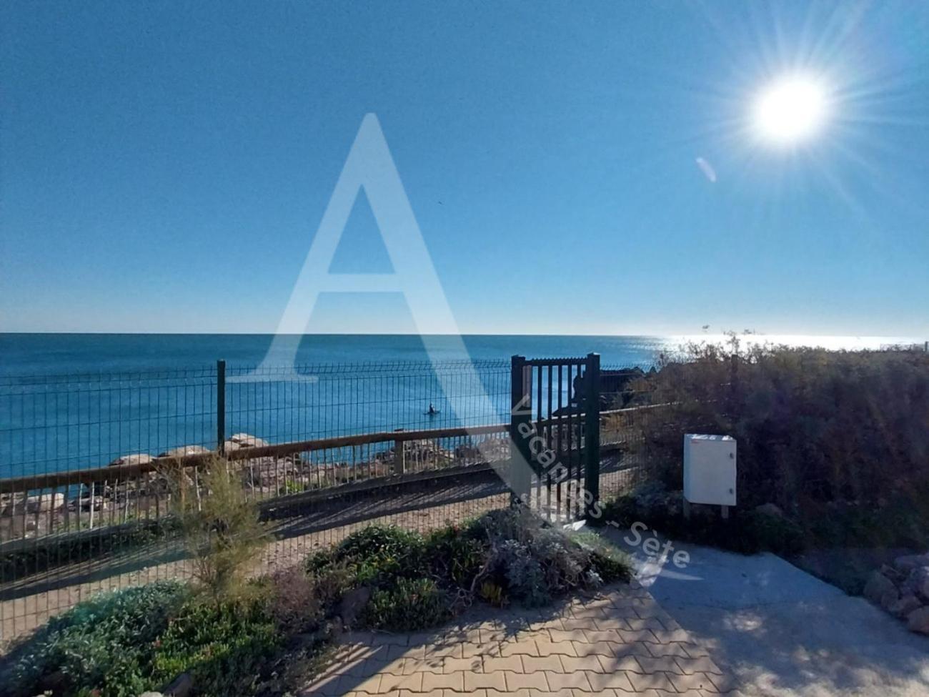 40 M², 1Ere Ligne Mer, Dernier Etage Avec Ascenseur Sète Eksteriør bilde