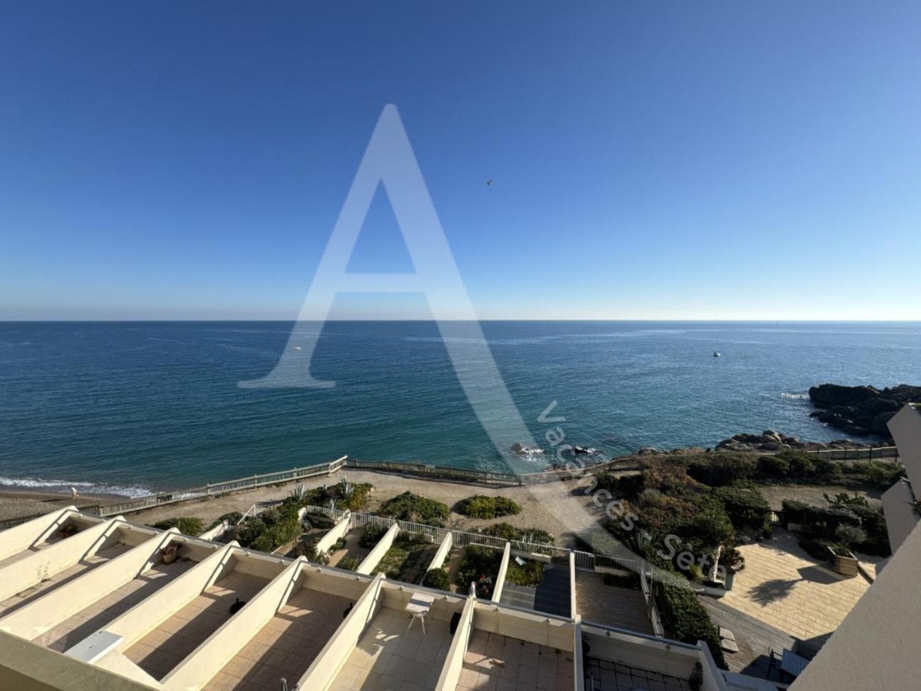 40 M², 1Ere Ligne Mer, Dernier Etage Avec Ascenseur Sète Eksteriør bilde