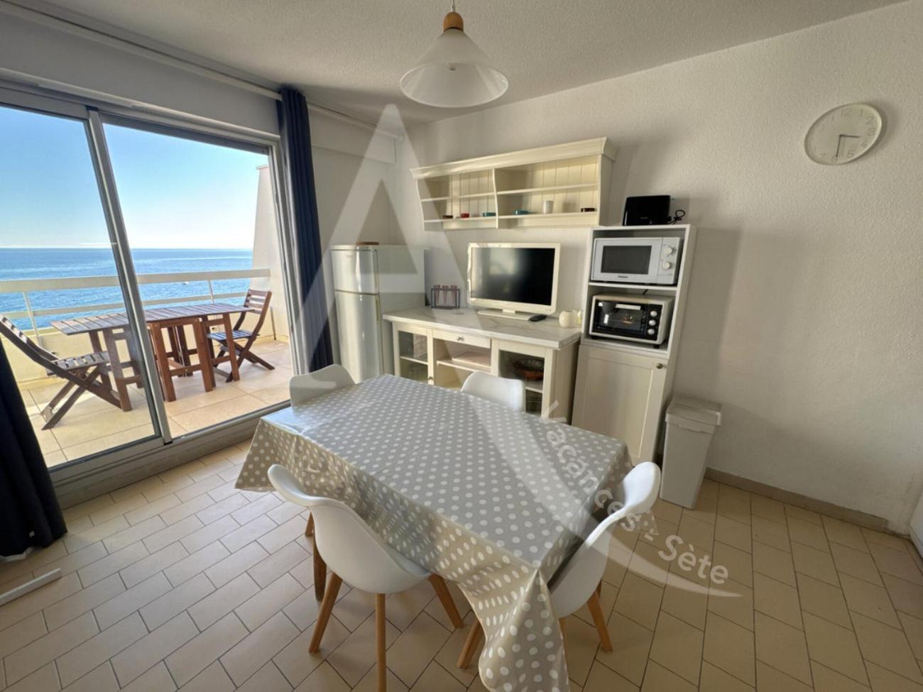 40 M², 1Ere Ligne Mer, Dernier Etage Avec Ascenseur Sète Eksteriør bilde
